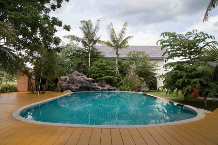 Saltwater pool at Mala Dhara Resort Chiang